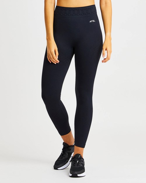 AYBL Elevate Seamless Leggings Negras | FXPZD7062