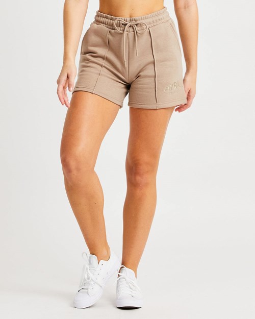 AYBL Luxe Shorts Mocha | SYQRN3645